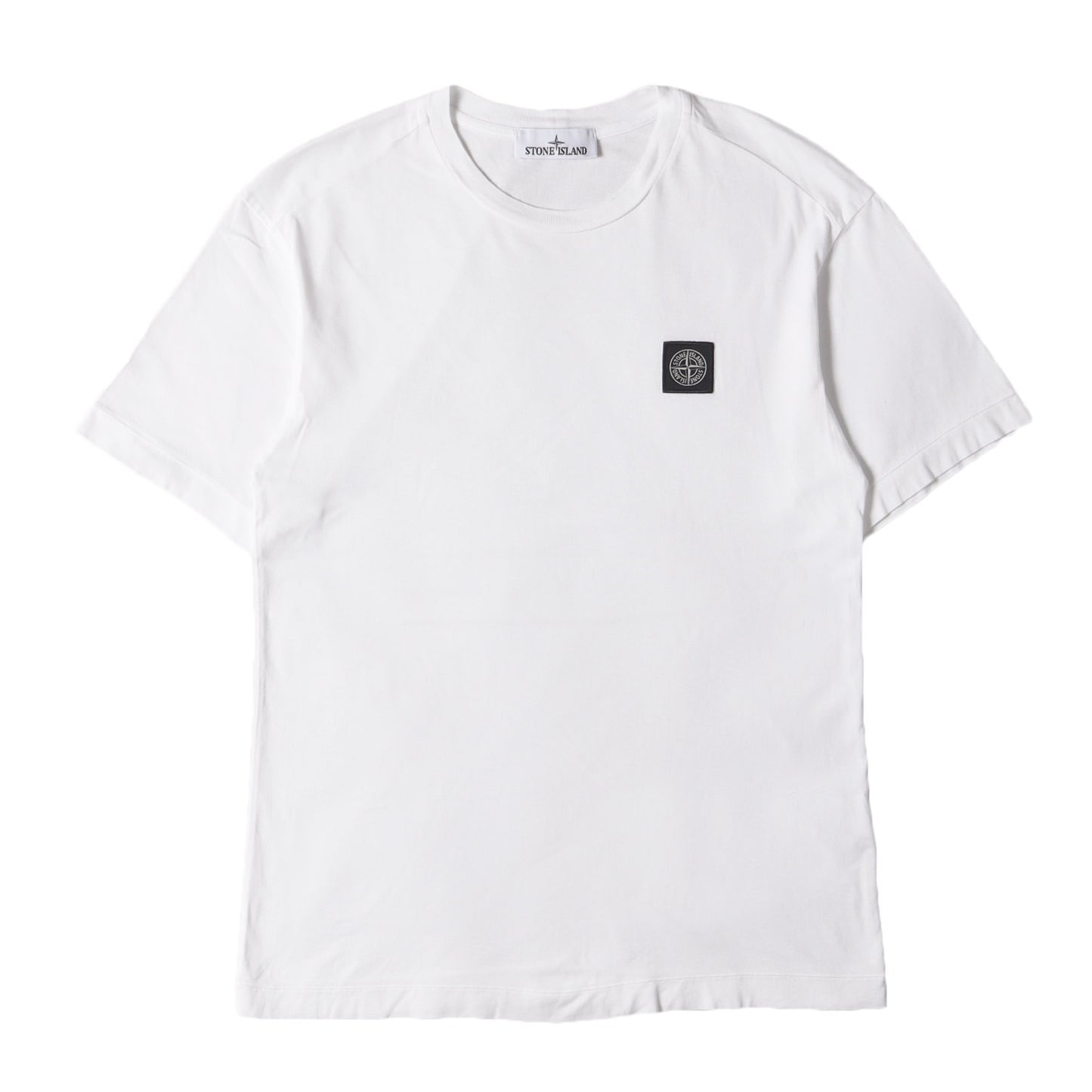 23SS ワンポイント コンパス ロゴ パッチ 刺繍 Tシャツ