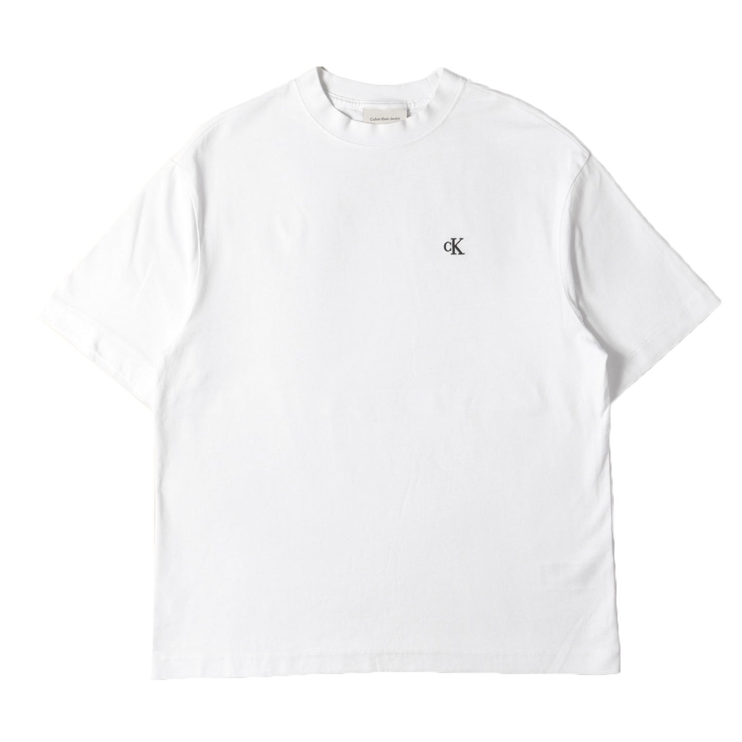 24SS ワンポイント ck ロゴ 刺繍 Tシャツ (SS RLAXED ARCHIVE TEE 40HM229) / Jeans