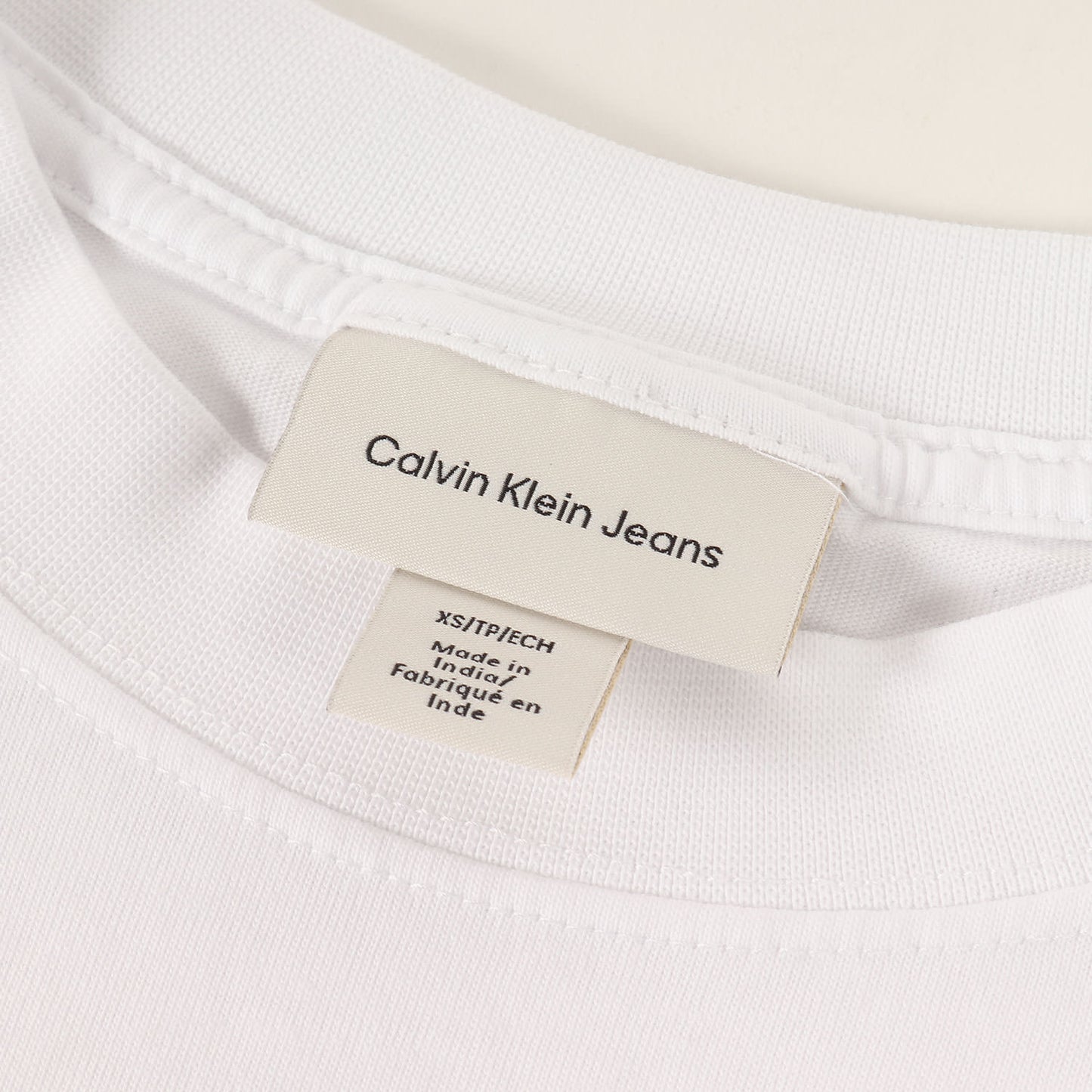 24SS ワンポイント ck ロゴ 刺繍 Tシャツ (SS RLAXED ARCHIVE TEE 40HM229) / Jeans