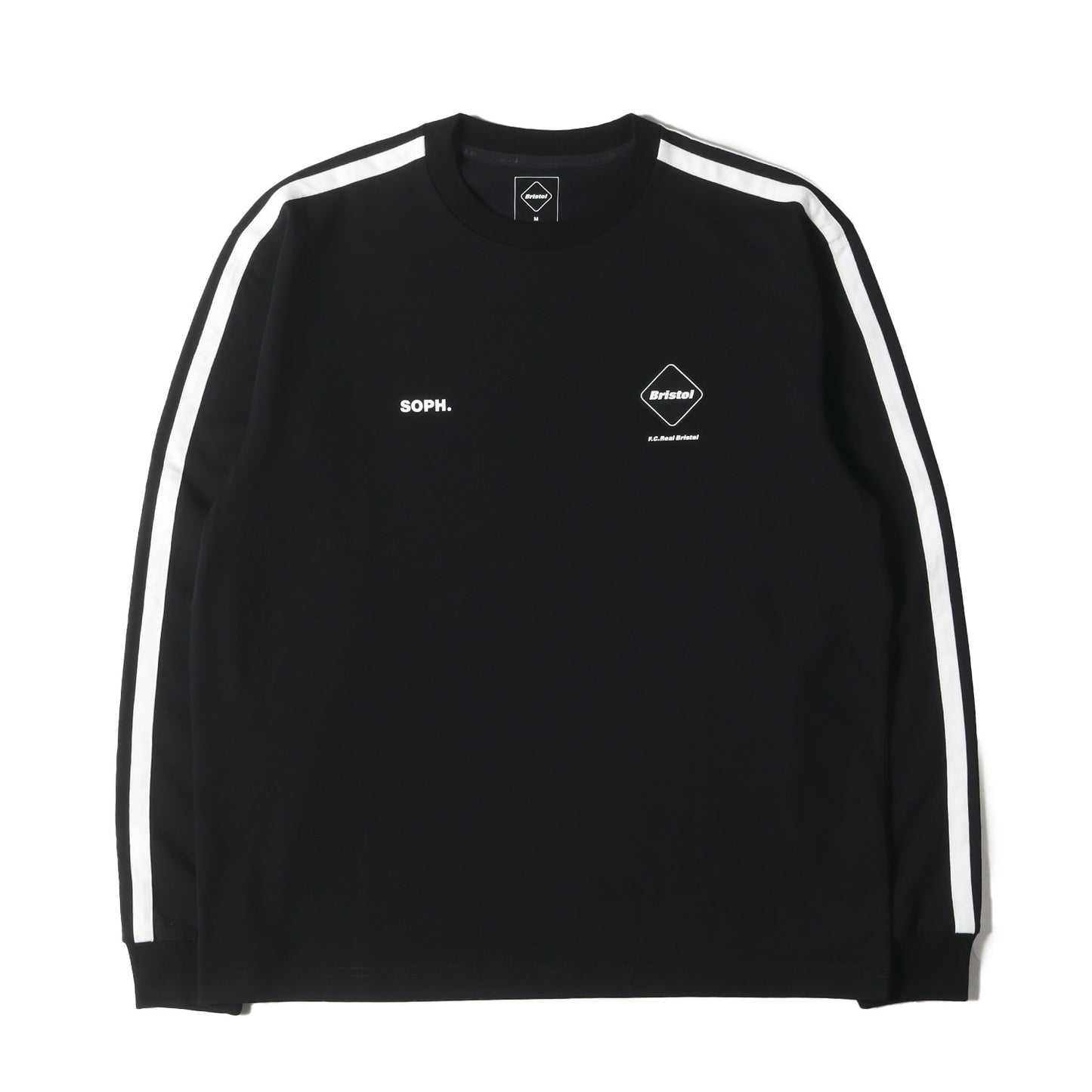24AW バギーシルエット スリーブライン ロングスリーブ Tシャツ(LINE TEAM L/S BAGGY TEE FCRB-24203)