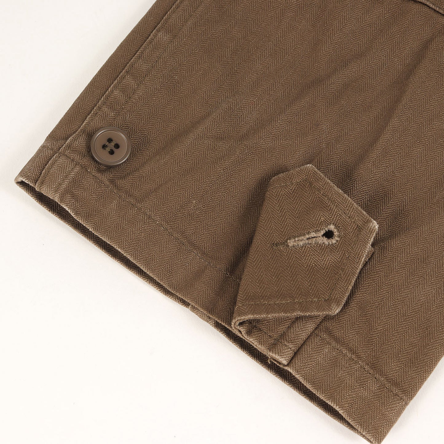 99SS イーストバイウエスト期 ヘリンボーン ミリタリー ジャケット / M-65 MADE IN FRANCE