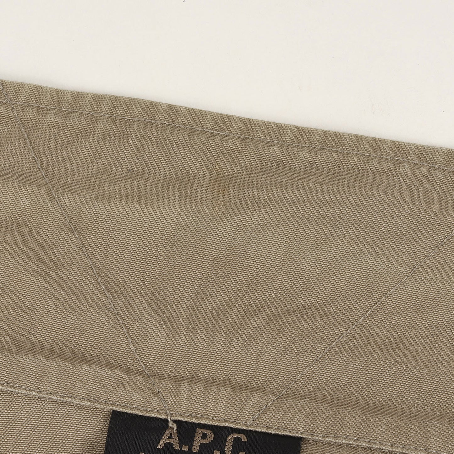 90s - 00s イーストバイウエスト期 ワンポイント ロゴ 刺繍 ハイネック ジップアップ ミリタリー ジャケット