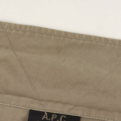 90s - 00s イーストバイウエスト期 ワンポイント ロゴ 刺繍 ハイネック ジップアップ ミリタリー ジャケット