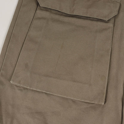 90s - 00s イーストバイウエスト期 ワンポイント ロゴ 刺繍 ハイネック ジップアップ ミリタリー ジャケット