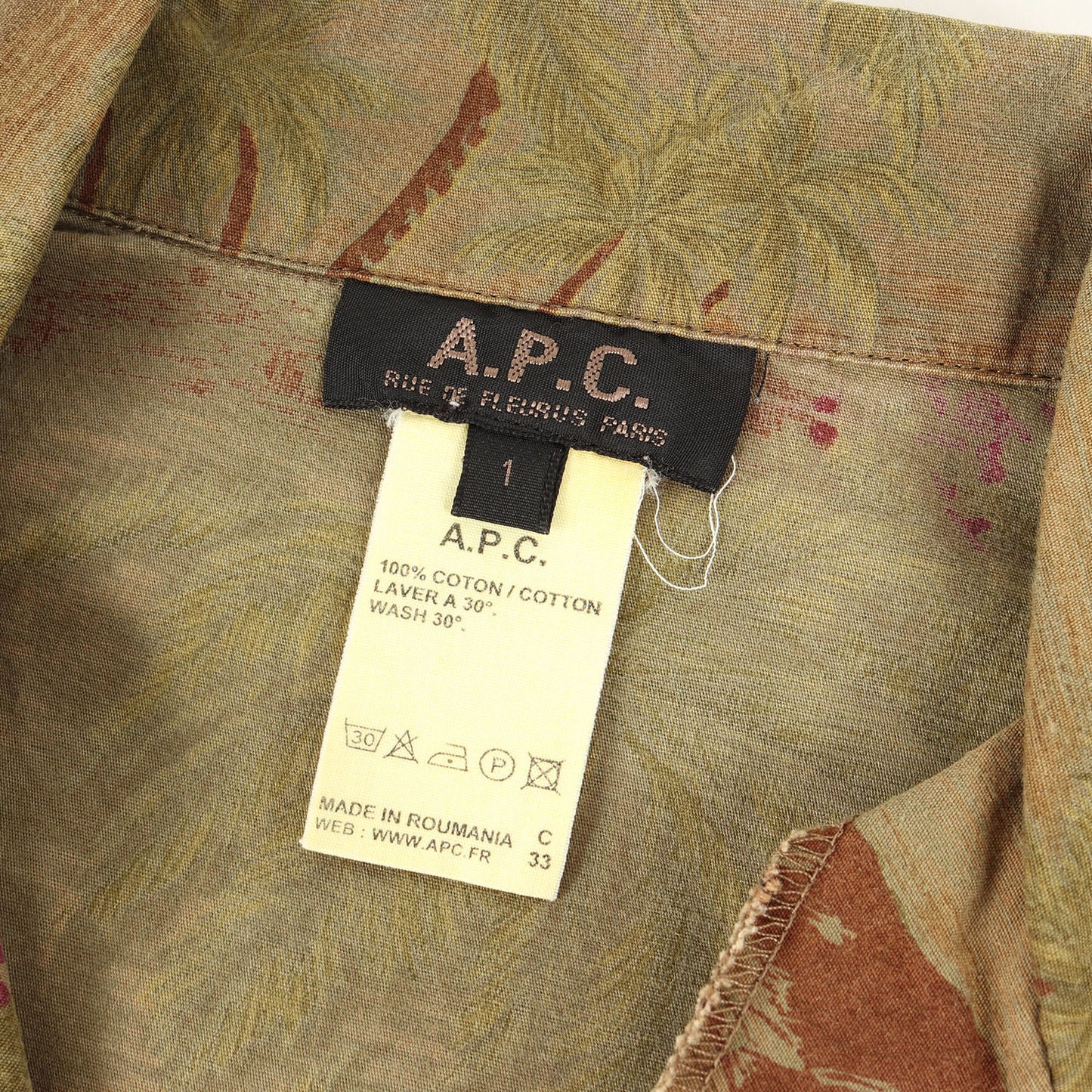 90s - 00s イーストバイウエスト期 ボタニカル オープンカラー プルオーバー 半袖 シャツ