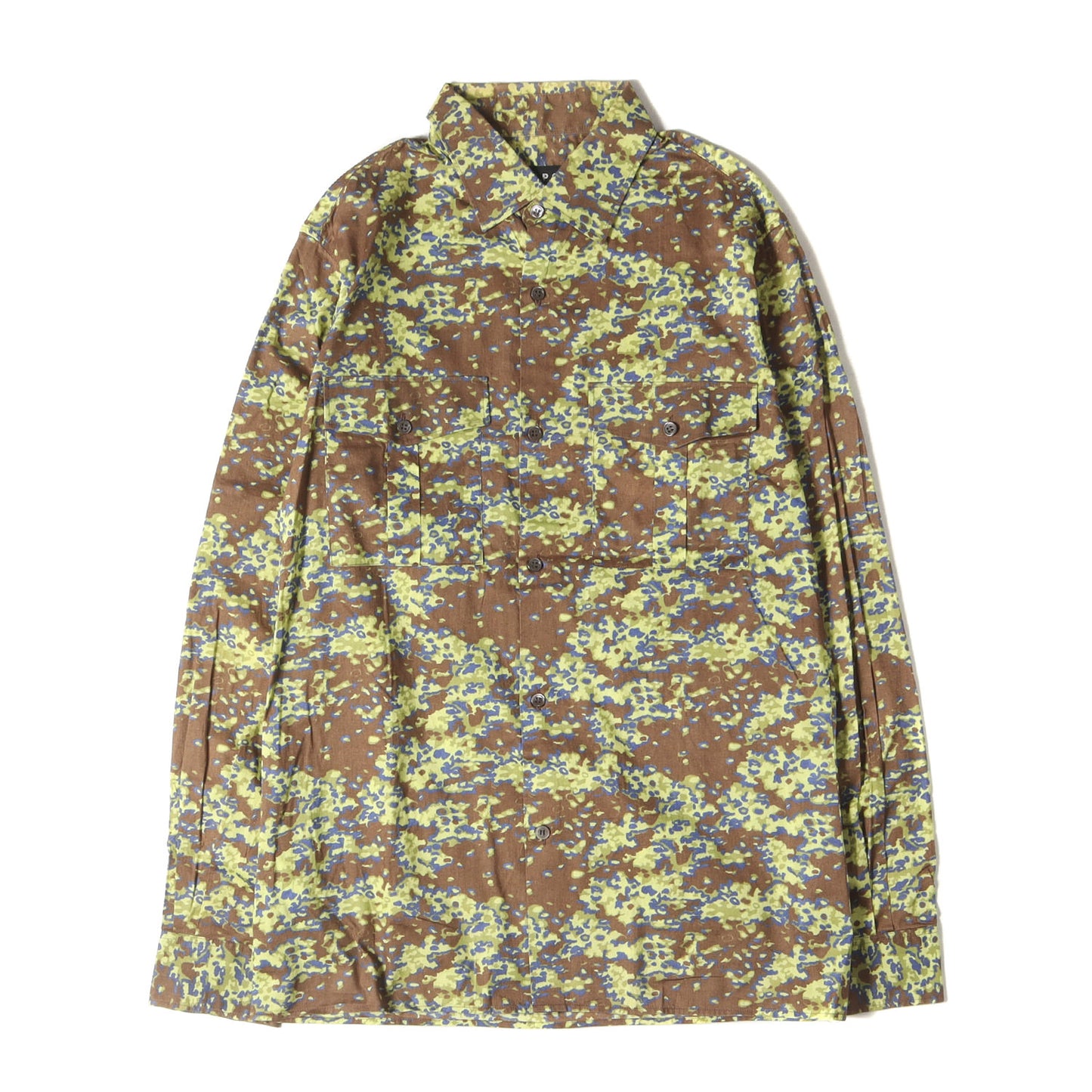 90s - 00s イーストバイウエスト期 カモ フラップポケット ドレス シャツ / MADE IN FRANCE