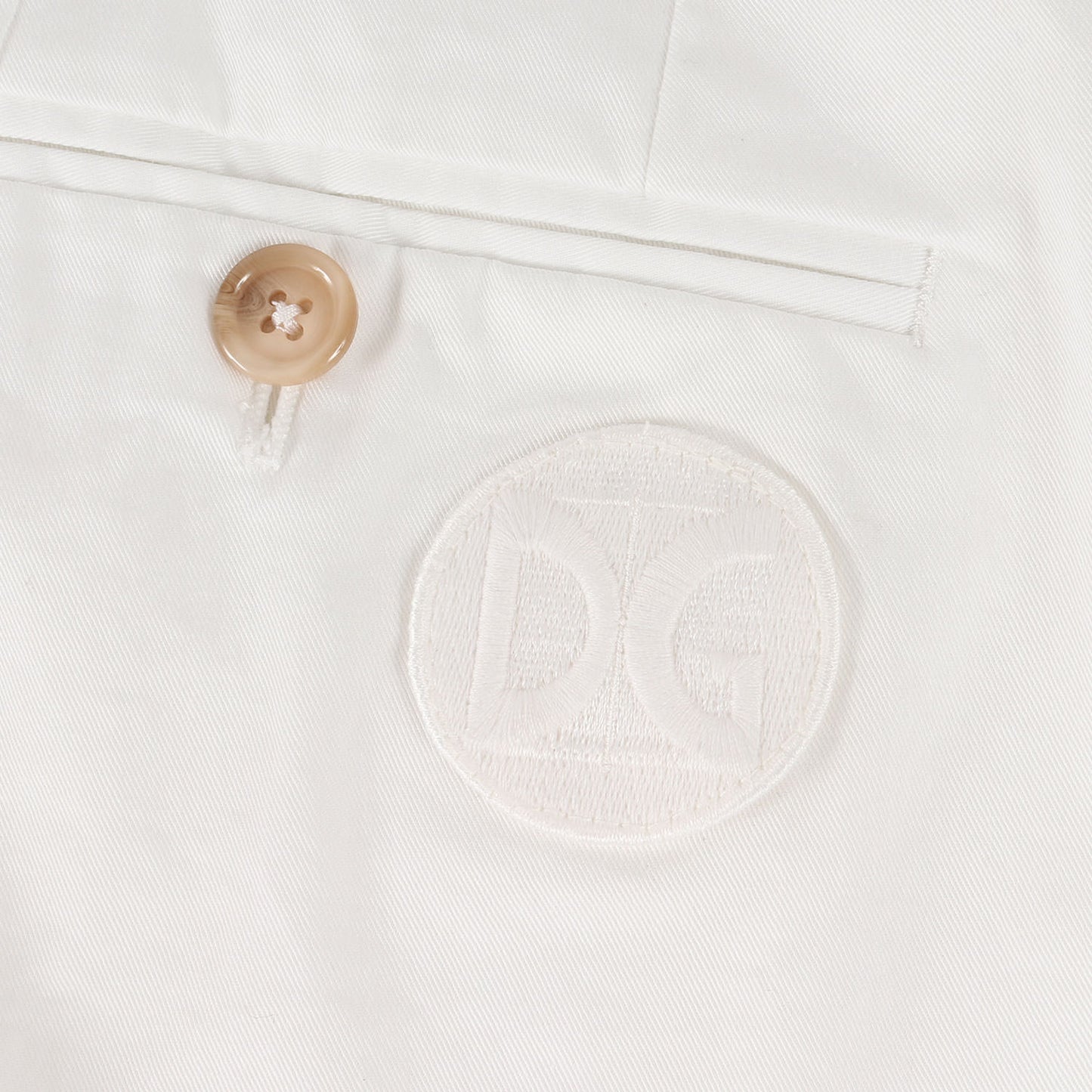 バック DGワッペン 刺繍 ツータック ストレッチ スラックス (GY6UEZ FUFJR) / ジッパーフライ