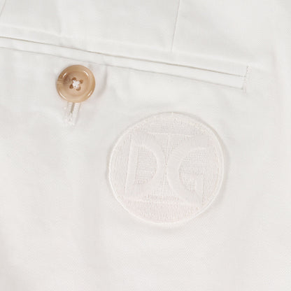 バック DGワッペン 刺繍 ツータック ストレッチ スラックス (GY6UEZ FUFJR) / ジッパーフライ