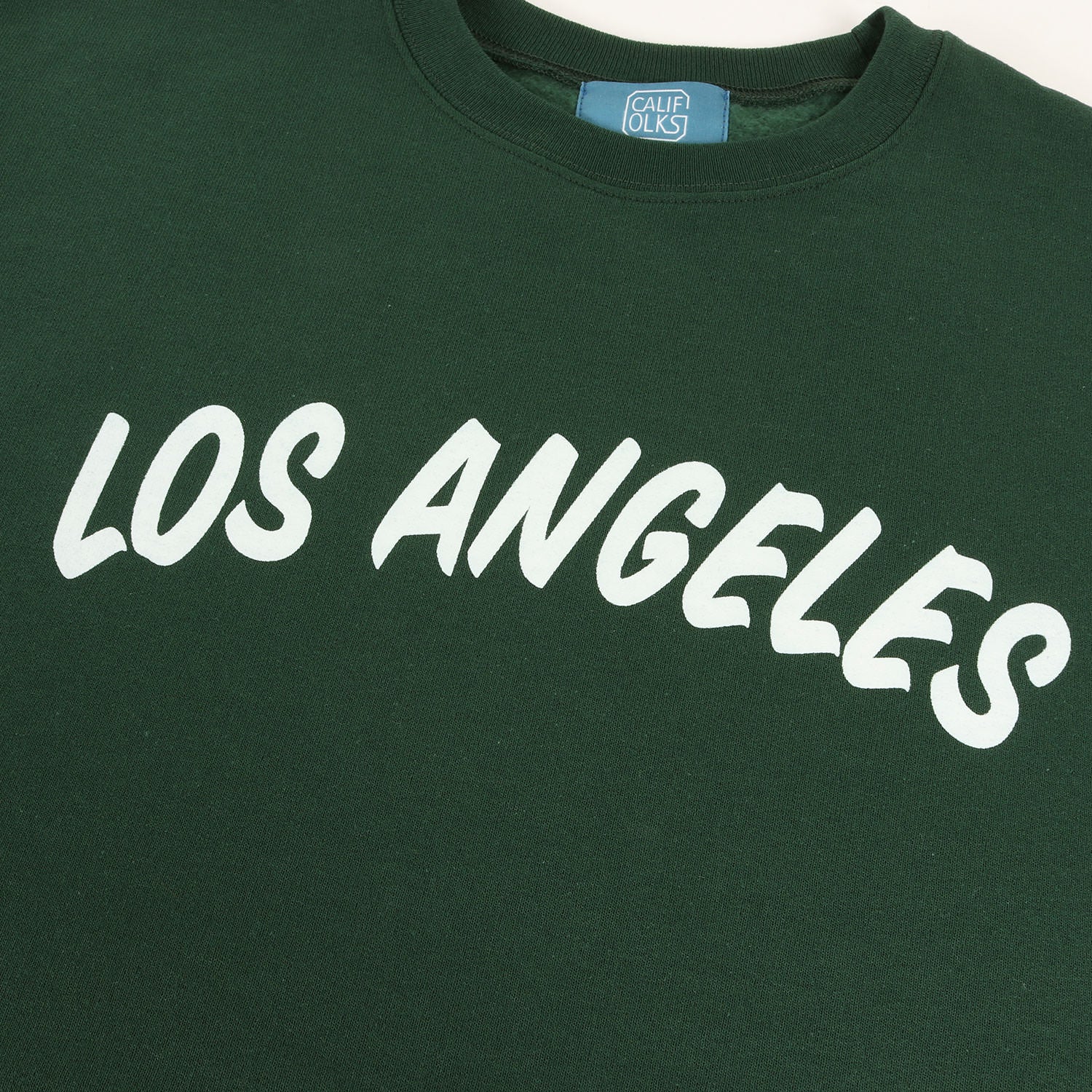 CALIFOLKS (カリフォークス) 24AW ラバーロゴ スウェット (Crew Neck