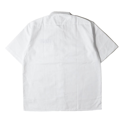 × Dickies 1574 ロゴ 刺繍 ツイル 半袖 ワーク シャツ (CALIFOLKS Dickies Custom Work Shirt Short Sleeve)