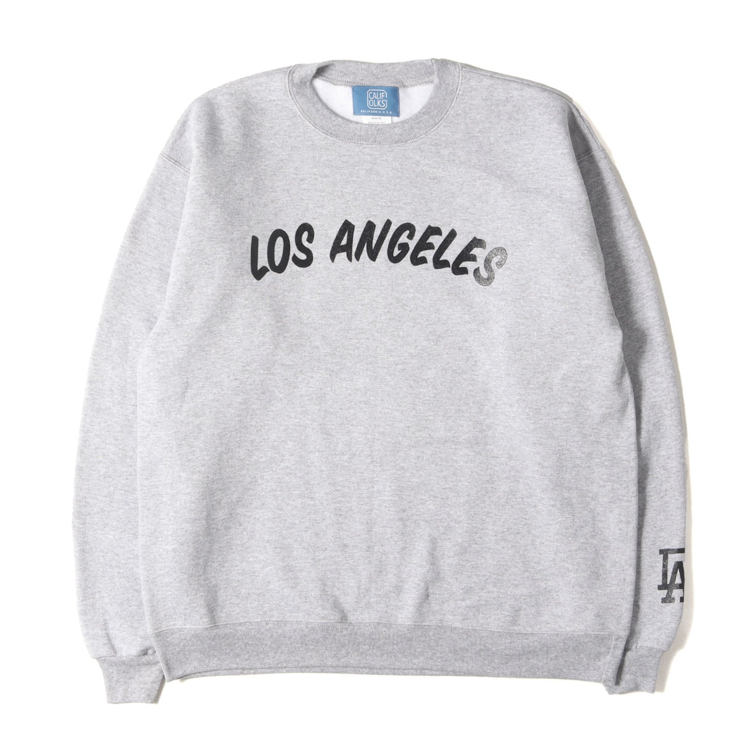 24AW ラバーロゴ スウェット (Crew Neck Sweat Los Angeles) / 裏起毛