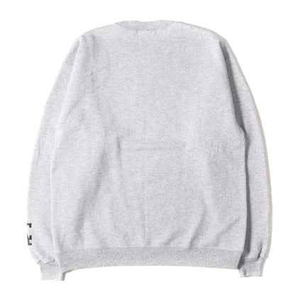 24AW ラバーロゴ スウェット (Crew Neck Sweat Los Angeles) / 裏起毛