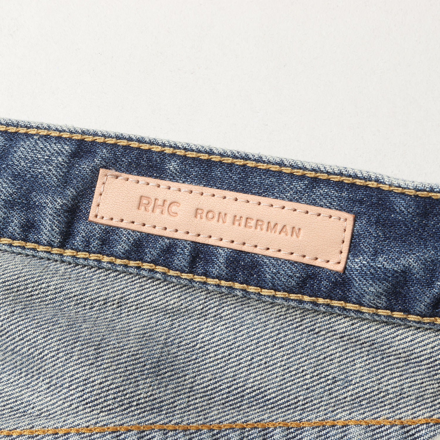 Ron Herman (ロンハーマン) 24SS ドライウォッシュ加工 13.5oz デニム 