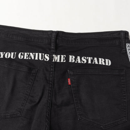 HYSTERIC GLAMOUR (ヒステリックグラマー) BACK PILE ISKO デニム 