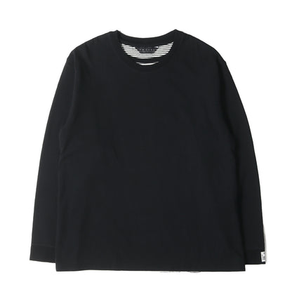 ドッキング レイヤード ロングスリーブ Tシャツ (R009)