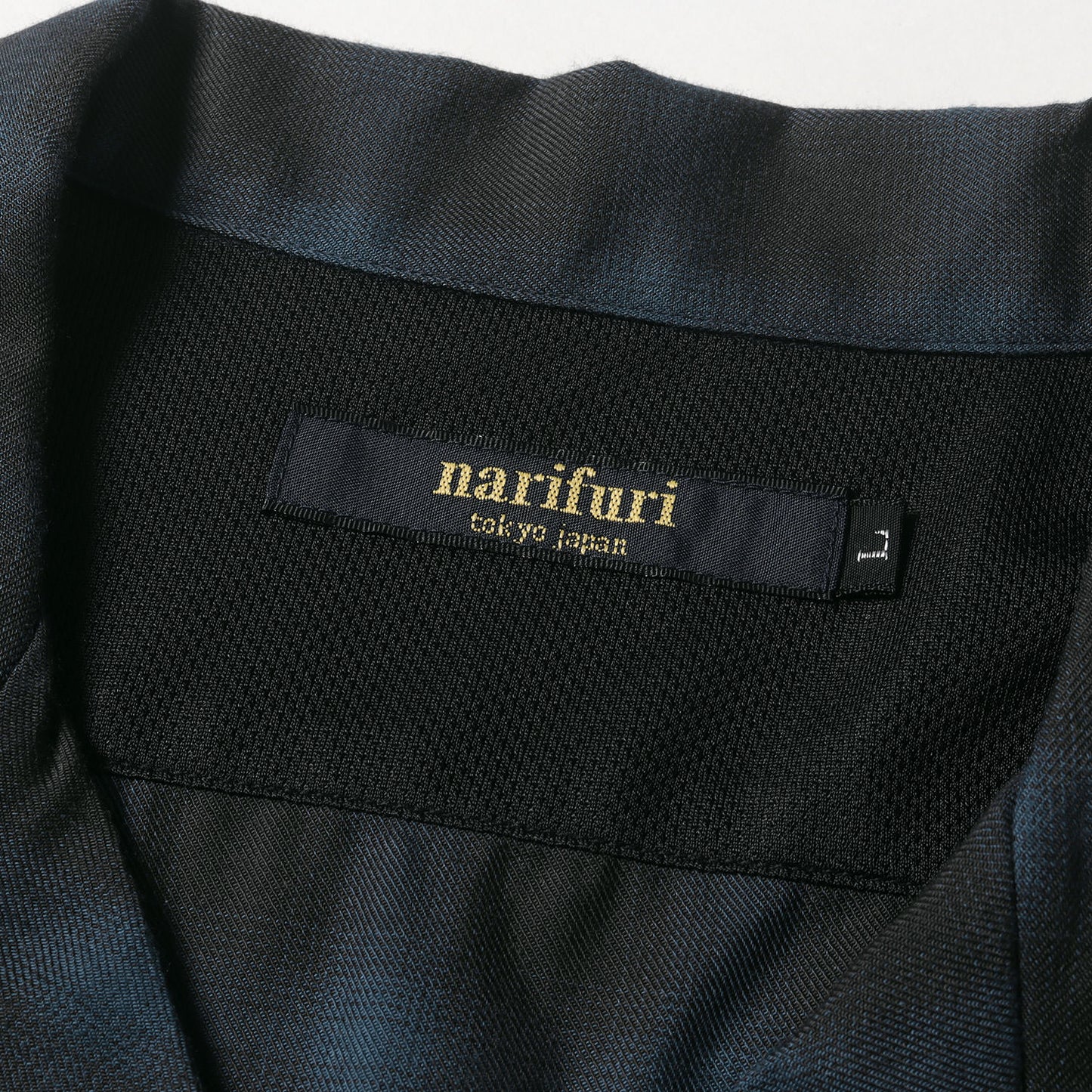 オンブレチェック オープンカラー 半袖シャツ