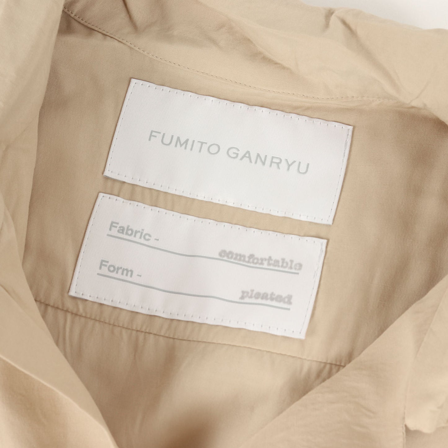 オープンカラー レーヨン 半袖 シャツ (WATTEAU PLEATS HAWAIIAN SHIRT FU3-SH-09)