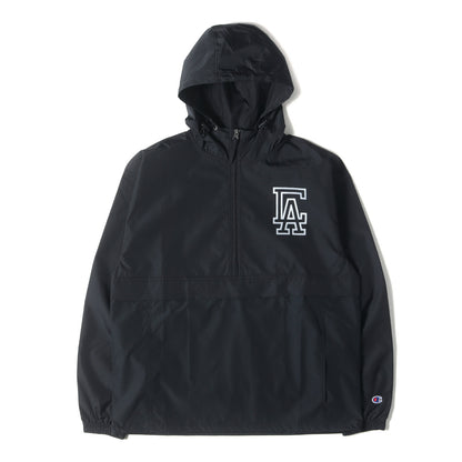24AW × Champion ロゴ プリント アノラック パーカー (Packable Anorak)