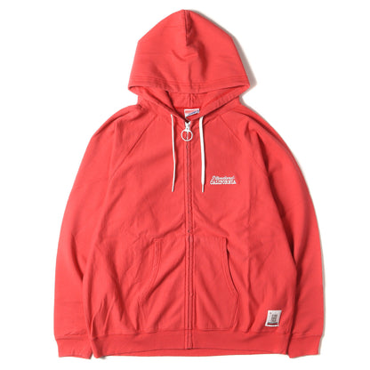 ロゴ 刺繍 スウェット ジップ パーカー (SD US Cotton Zip Hood Sweat) / 裏毛