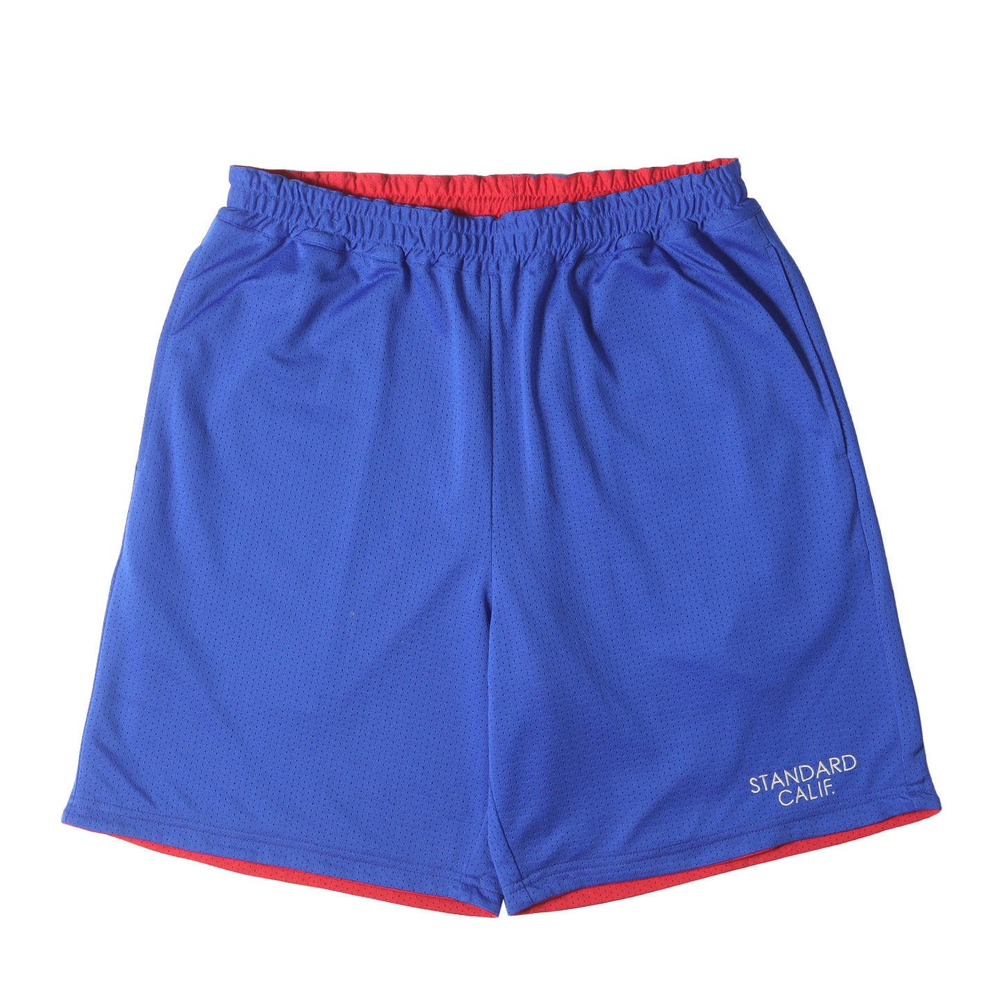リバーシブル ロゴ 刺繍 メッシュ ショート パンツ (SD Reversible Logo Mesh Shorts)