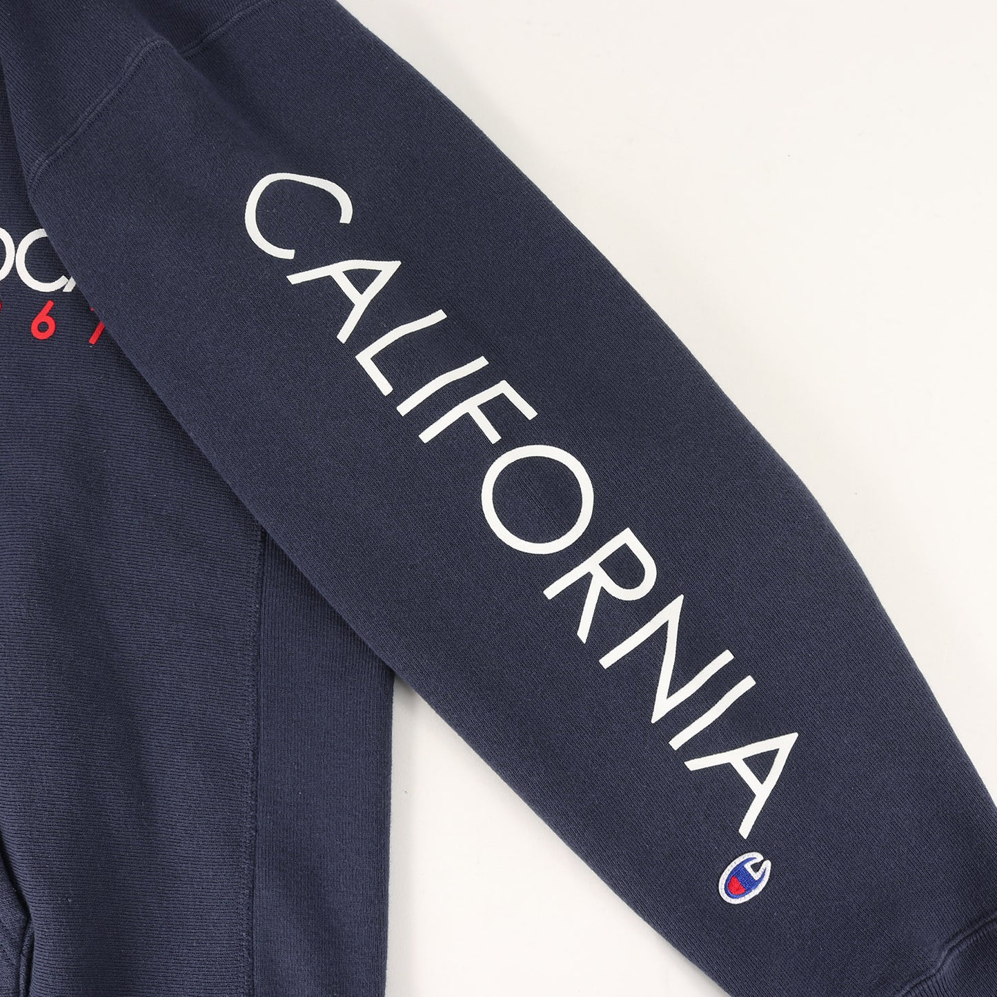 × Champion 単タグ ハーフジップ リバースウィーブ パーカー / 裏起毛