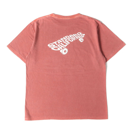 ガーメント ピグメント加工 グラフィック ロゴ Tシャツ (Stay Stoked T)