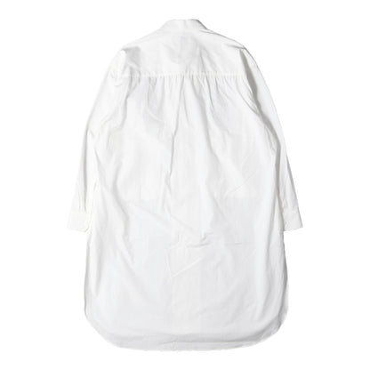 23SS フラップ ポケット ロング ドレス シャツ (100/2 BROAD M-BOTH FLAP CHEST POCKET B HZ-B34-012) / POUR HOMME