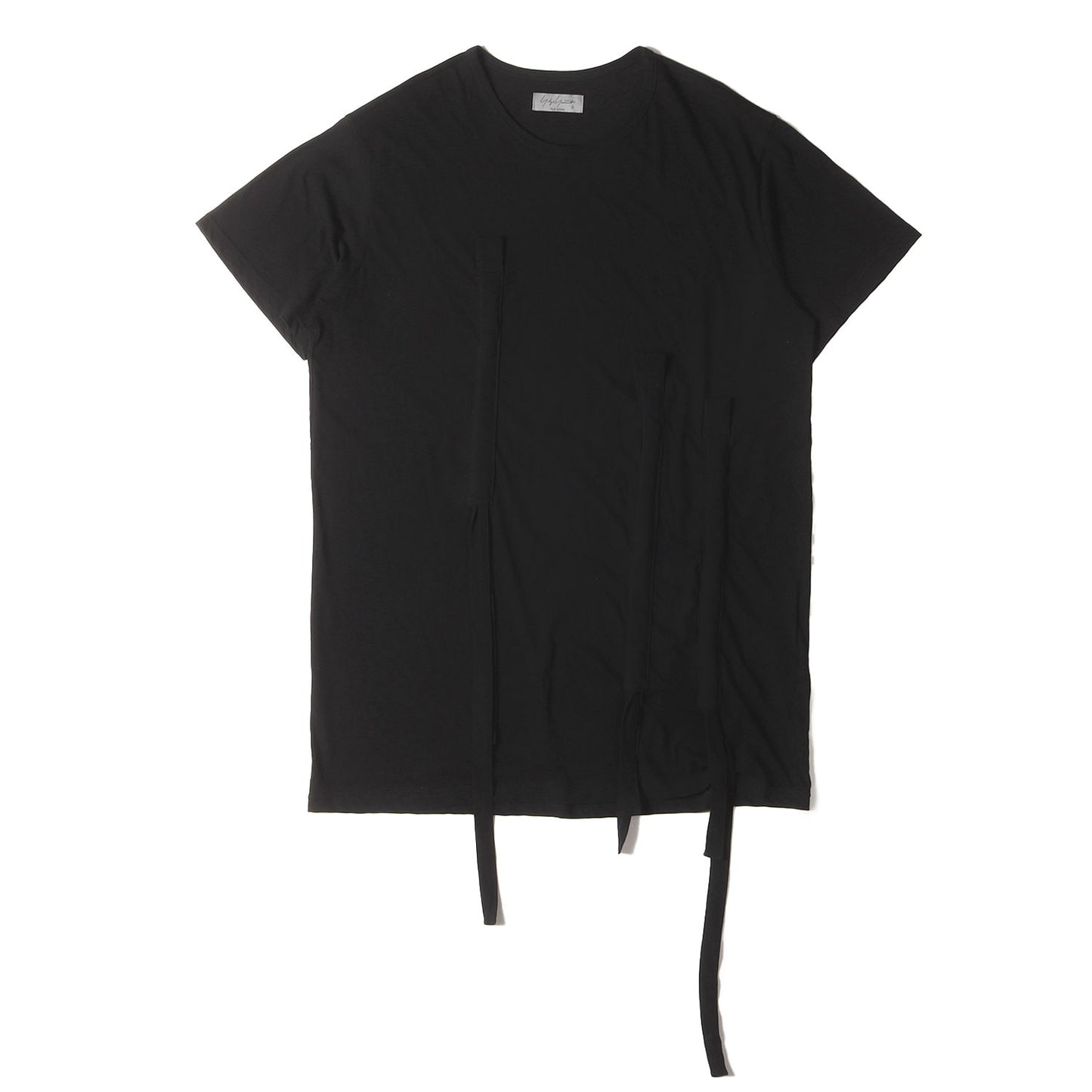 22SS 紐調節 コットンジャージー カットソー / POUR HOMME