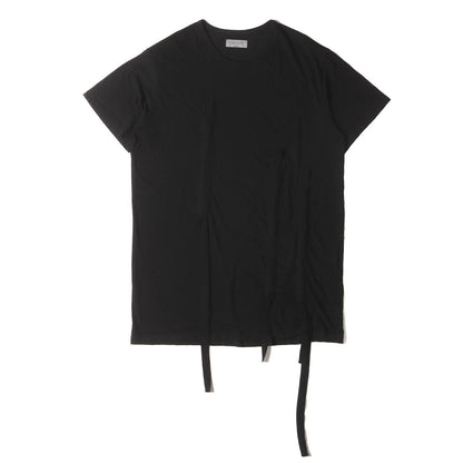 22SS 紐調節 コットンジャージー カットソー / POUR HOMME
