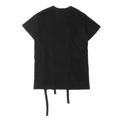 22SS 紐調節 コットンジャージー カットソー / POUR HOMME