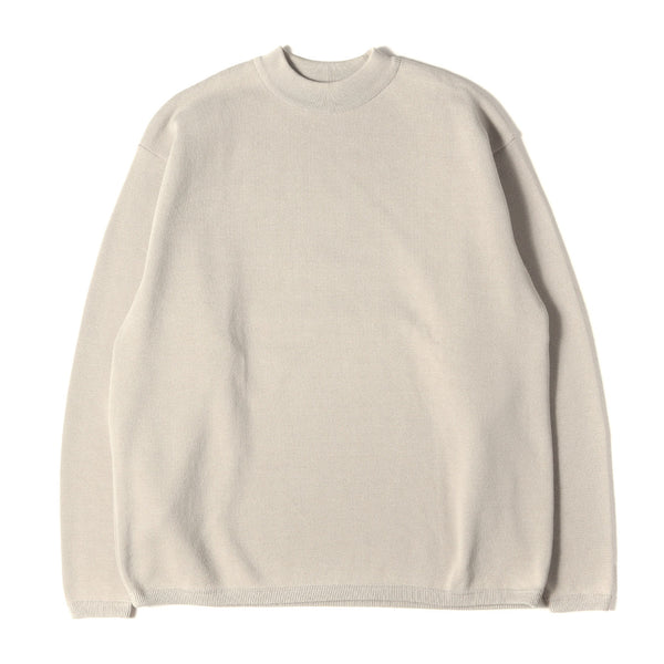 STEVEN ALAN (スティーブンアラン) モックネック コットンポリ ニット (MLN MOCK NECK KNIT LOOSE  8113-699-0235) - ブランド古着の通販・買取 | BEEGLE by Boo-Bee