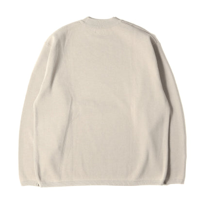 モックネック コットンポリ ニット (MLN MOCK NECK KNIT LOOSE 8113-699-0235)