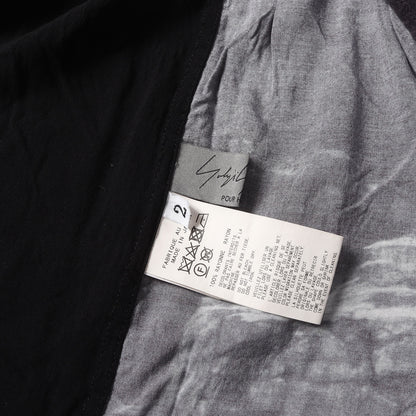 22SS × Zdzislaw Beksinski アートグラフィック レーヨン ロングシャツ (HG-Y51-843) / POUR HOMME