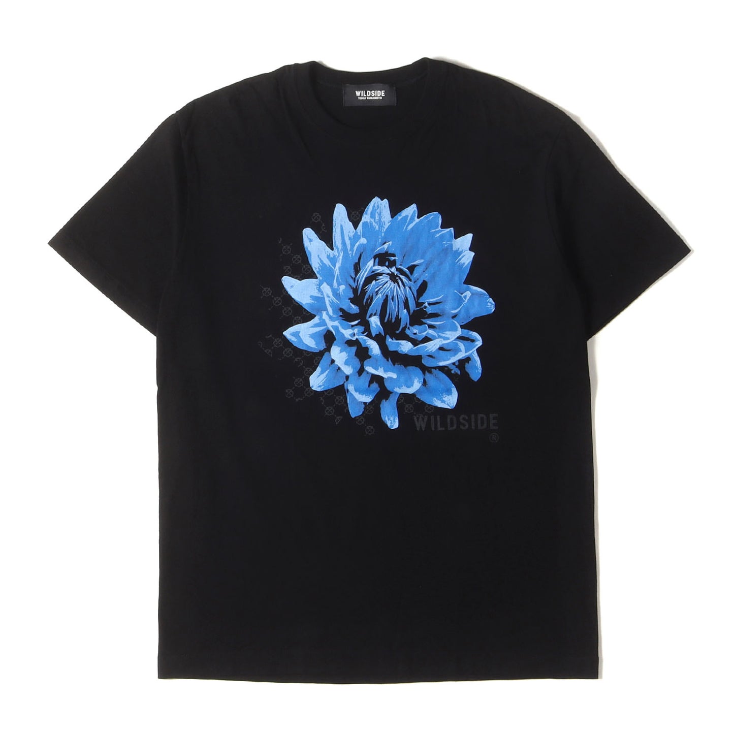 24SS グラフィック フラワー ロゴ Tシャツ (WILDSIDE × CHIVAS REGAL BLUE FLOWER T-Shirt. SS-T87-003)