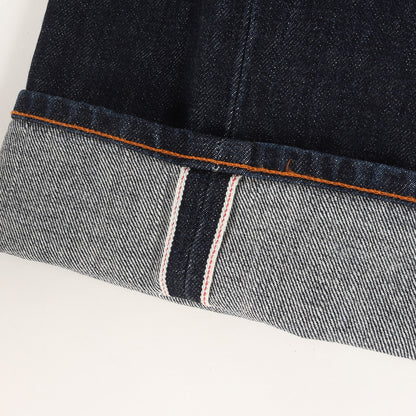 シンチバック リジット デニム パンツ / ボタンフライ MADE IN JAPAN