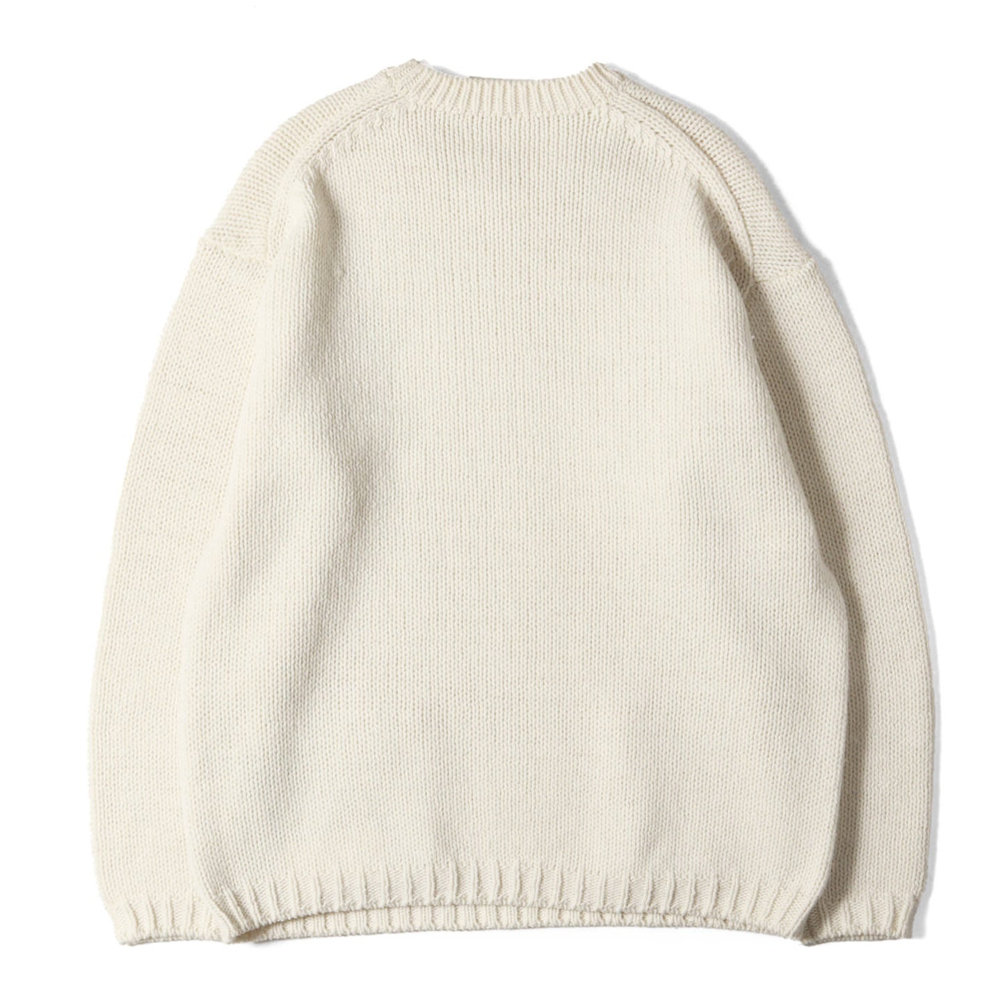 22AW ポケット付き ウールニット セーター (WOOL FELT YARN KNIT P/O A22AP01FY)