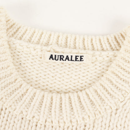 22AW ポケット付き ウールニット セーター (WOOL FELT YARN KNIT P/O A22AP01FY)