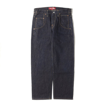 20AW × Levi's フラップバックポケット リジッド サルエル デニム パンツ (WF-P903) / ボタンフライ