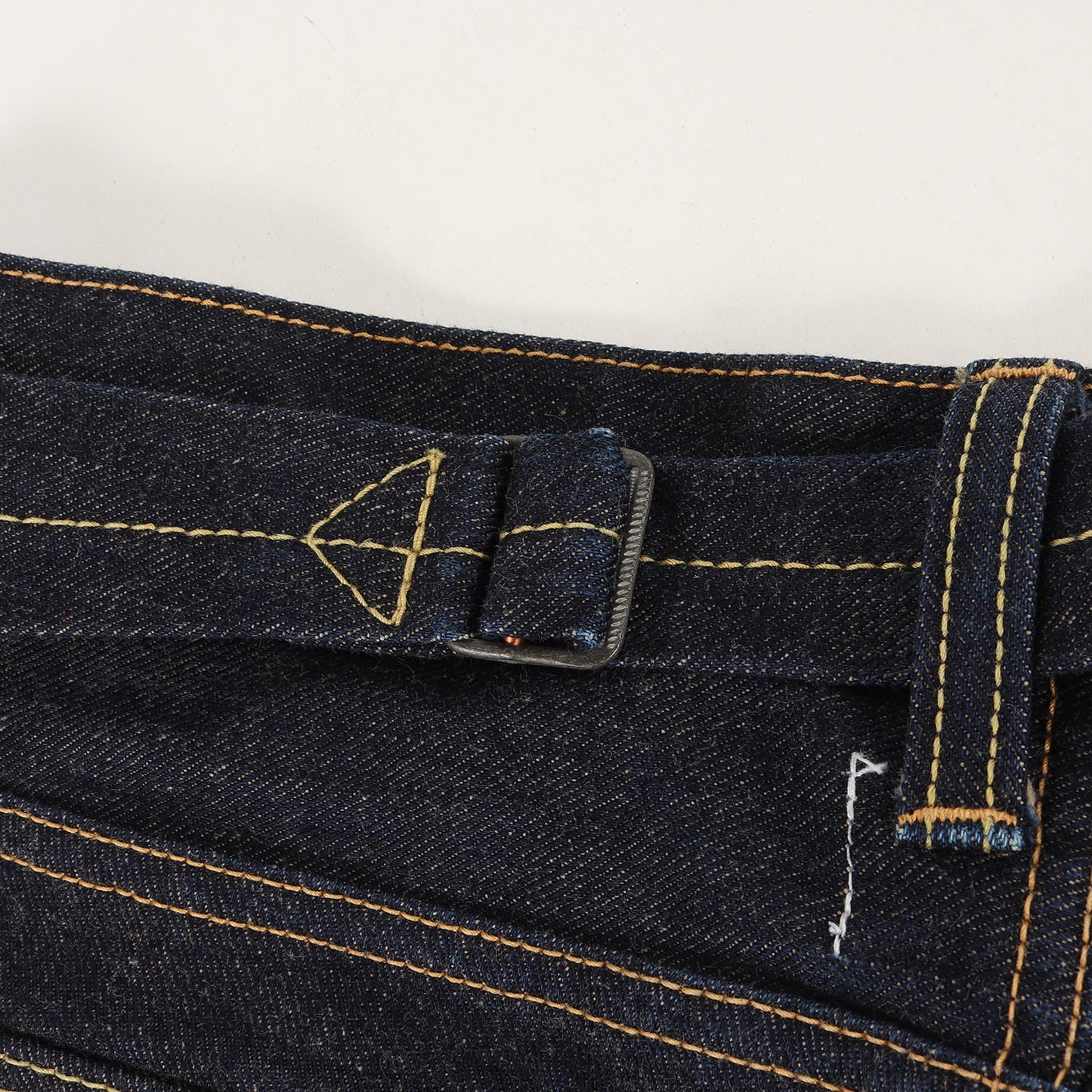 20AW × Levi's フラップバックポケット リジッド サルエル デニム パンツ (WF-P903) / ボタンフライ