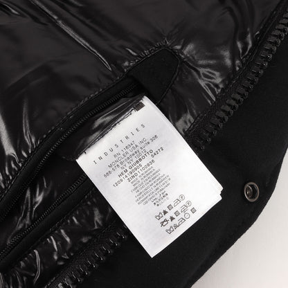 2WAY ナイロンフード ウール ダウンジャケット (HEM)