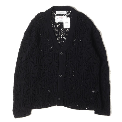 DAIRIKU (ダイリク) フラワーパターン ハンドニット カーディガン  