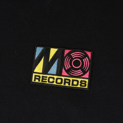 ボックスロゴ ワッペン ドッキング スウェット パーカー (Docking hoodie G01HD281) / 裏毛 MYne