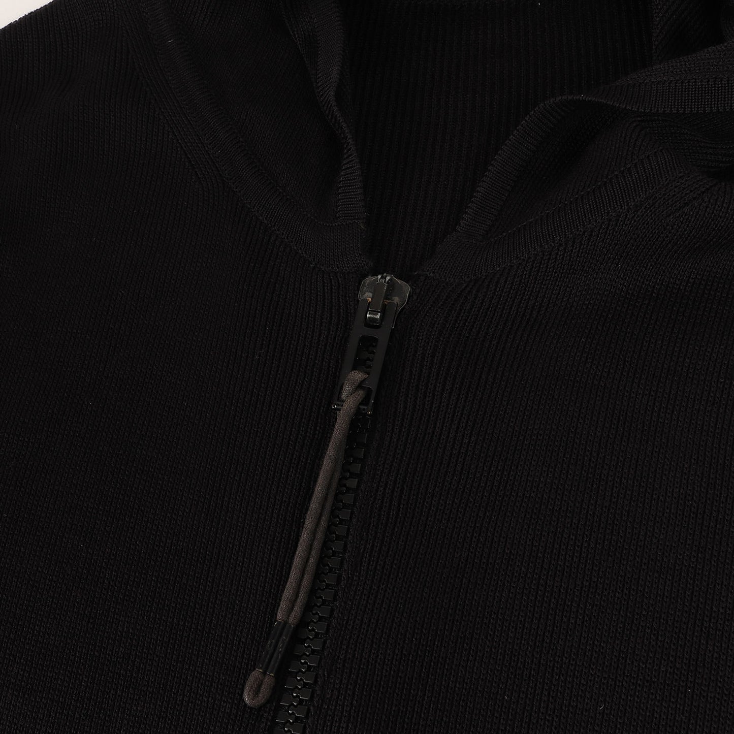 04SS Strip期 BEE刺繍 ウールレーヨン ニット ジップ パーカー (4EH4024802) / エディ期