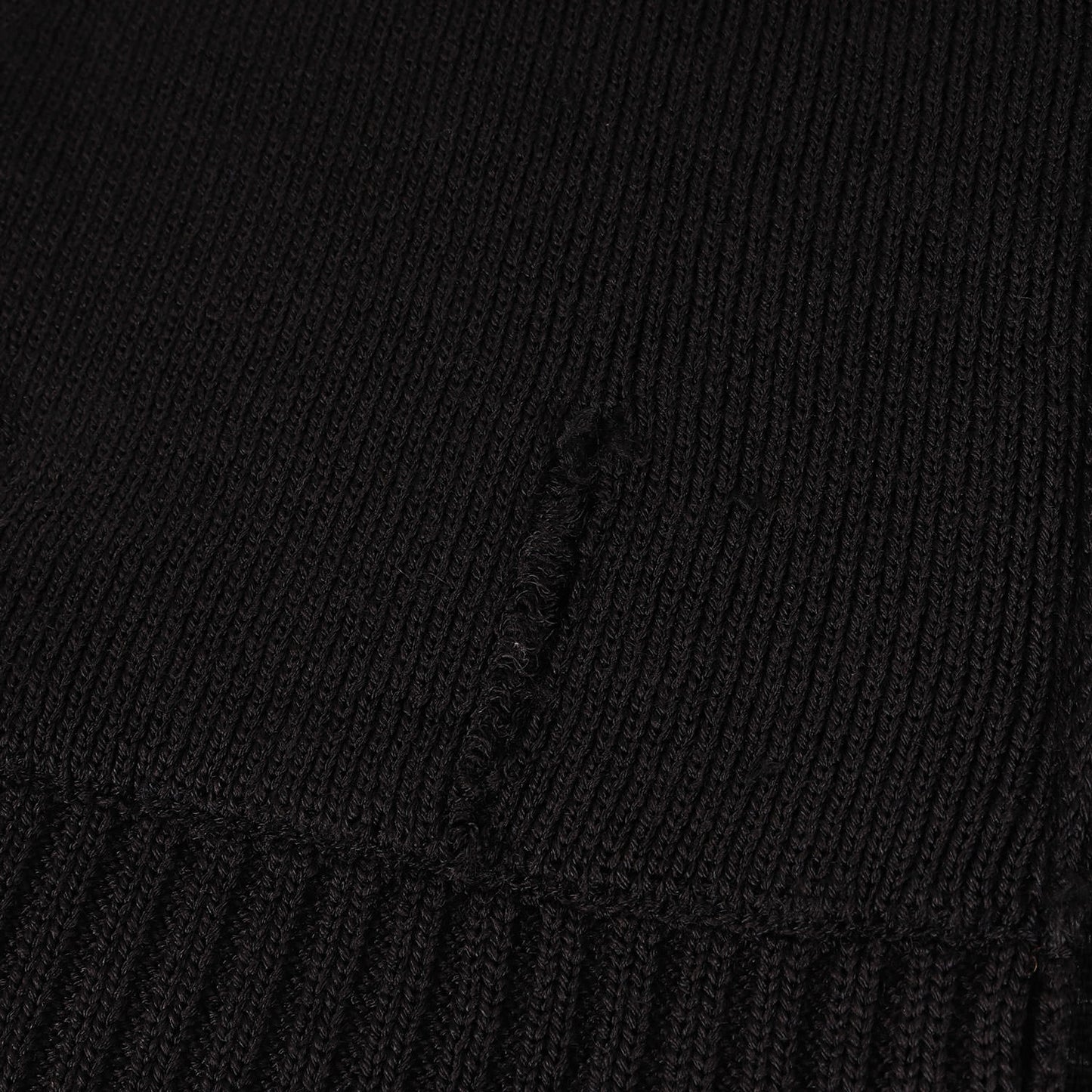 04SS Strip期 BEE刺繍 ウールレーヨン ニット ジップ パーカー (4EH4024802) / エディ期