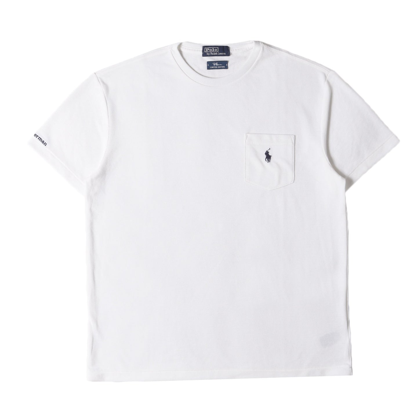 23SS × Ron Herman LIMITED EDITION ポリ 鹿の子 ポニー 刺繍 ポケット Tシャツ