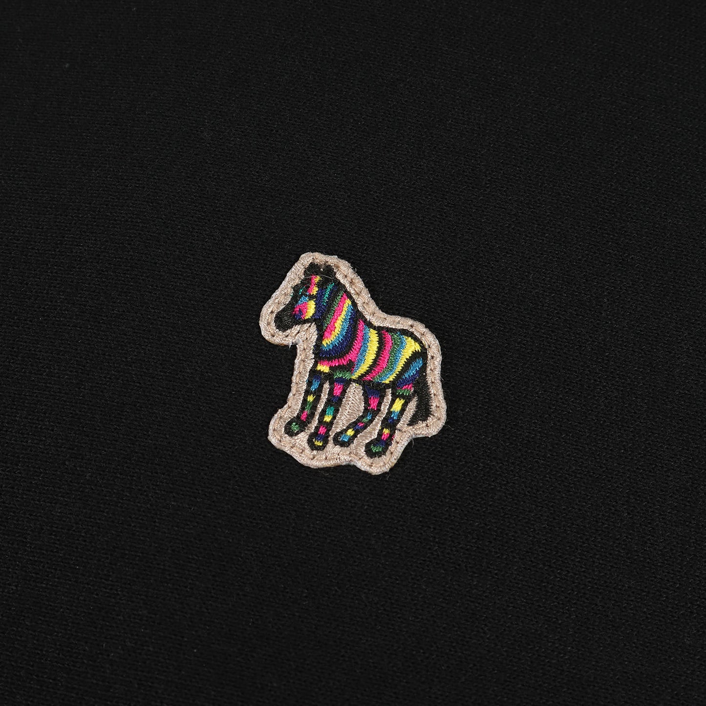 Sports Stripe Zebra ワンポイント ジップ パーカー (553510 361R) / PS