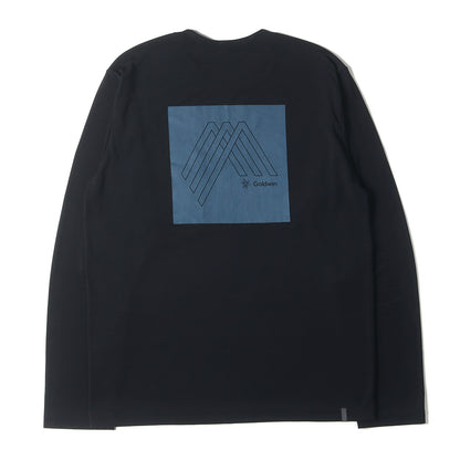 バック プリント ポケット ストレッチ ポリウール ロングスリーブ カットソー (Graphic L/S T-shirt GM60306P)