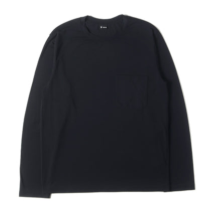 バック プリント ポケット ストレッチ ポリウール ロングスリーブ カットソー (Graphic L/S T-shirt GM60306P)
