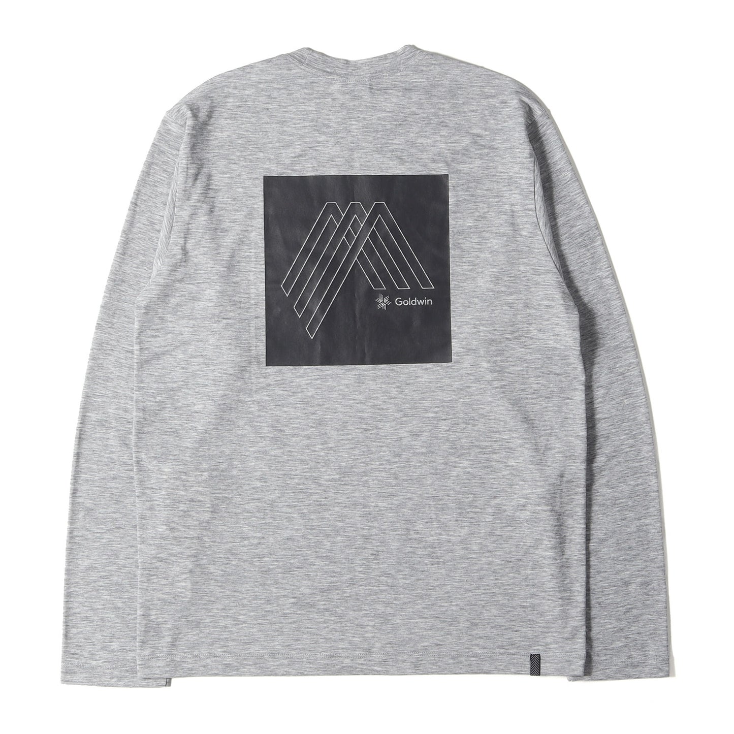 バック プリント ポケット ストレッチ ポリウール ロングスリーブ カットソー (Graphic L/S T-shirt GM60306P)