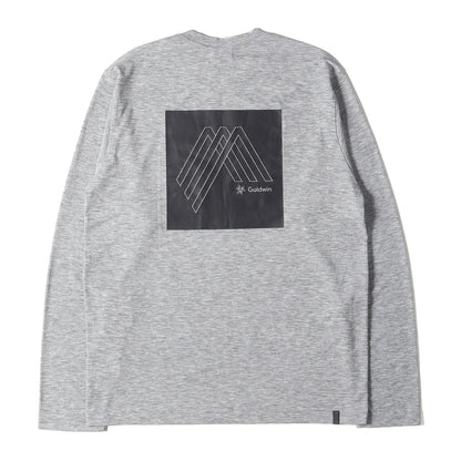 バック プリント ポケット ストレッチ ポリウール ロングスリーブ カットソー (Graphic L/S T-shirt GM60306P)